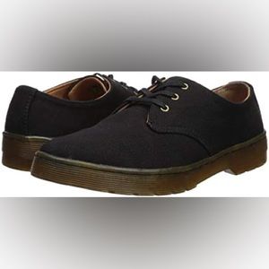 Dr Martens Gizelle Women’s Black Canvas Flats Oxfords - Size 10 - G54-4